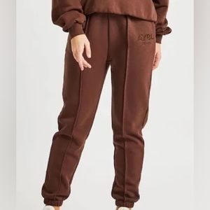 AYBL Luxe Joggers (Brown, XS)